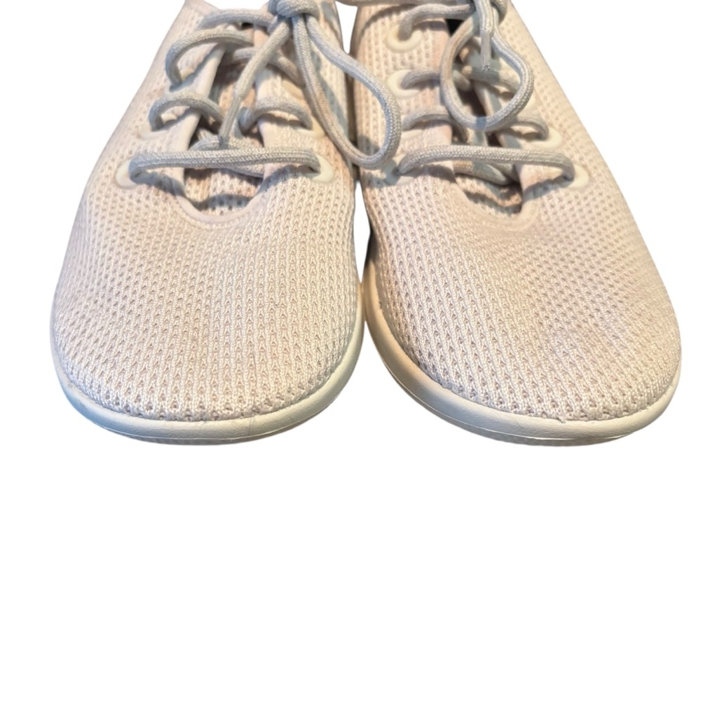 AllBirds Tree Runners TR Women’s Size 10 Lace Up White Chalk Sneakers - Picture 3 of 9